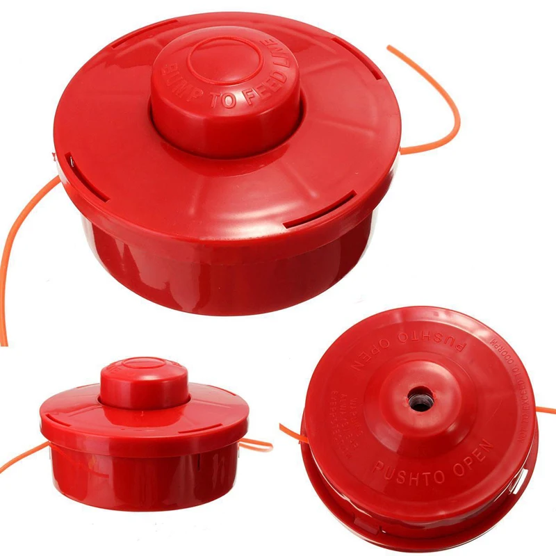 Нейлоновый кусторез подающая линия катушка головка с 2 4 мм режущая красная