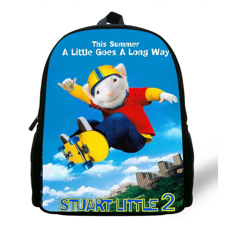 Новейшая удобная детская сумка с рисунком Стюарта маленький школьный рюкзак для
