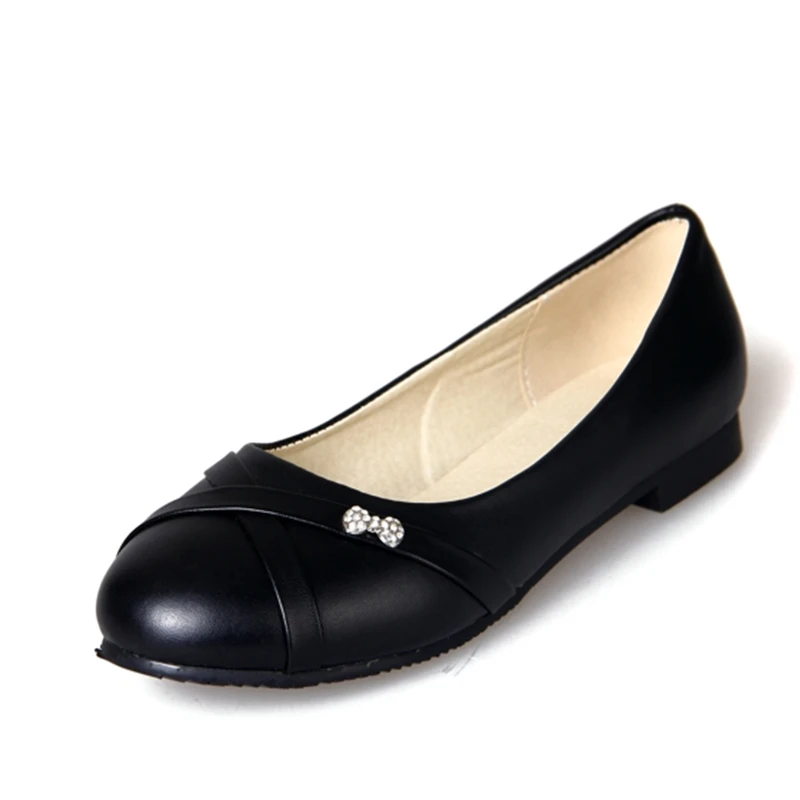 Большие размеры 47 Модная женская обувь на толстой подошве Весенние женские