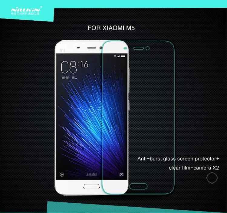 Чехол в подарок) для Xiao mi 5 mi 5S plus закаленное стекло Nillkin H+ Pro защита для экрана для Xiao mi 5S M5 mi 5 Pro Prime mi 5S Plus