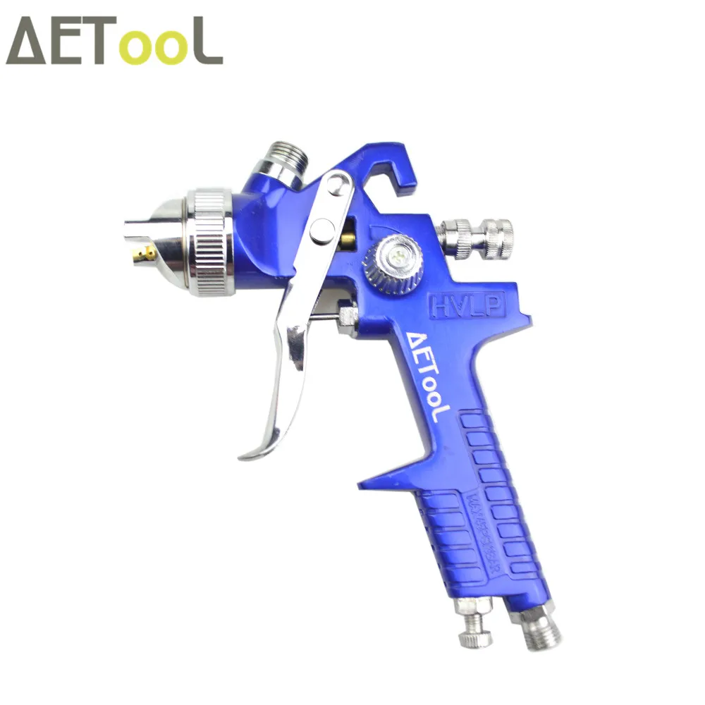 Aetool1.4мм/1 7 мм сопло HVLP распылитель пистолет с 1000 мл Хоппер Аэрограф Для покраски