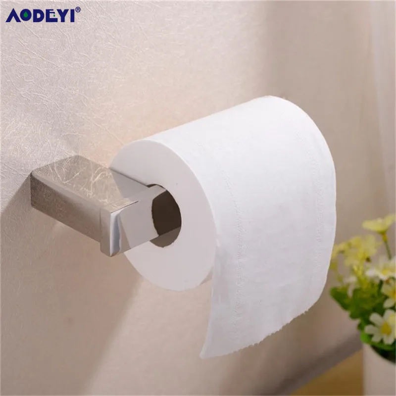 matte black toilet paper holder wall mount tissue roll hanger 304 stainless steel bathroom accessories brushed gold free global shipping