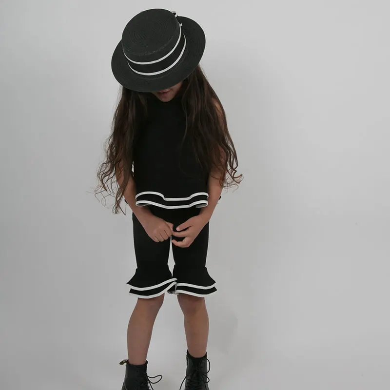 Предпродажа летнее Брендовое платье из углеродного волокна для девочек детские