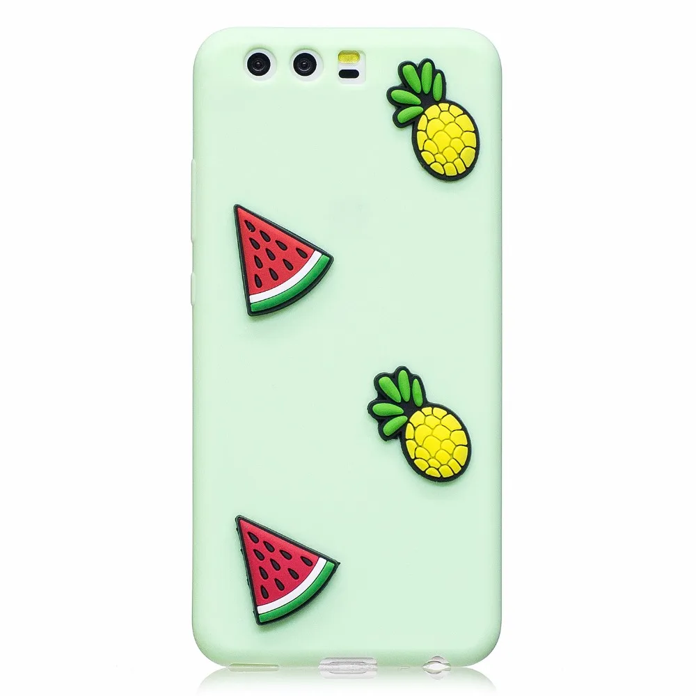 COATUNCLE Мягкий ТПУ чехол для Coque huawei P10 чехол 3D силикон Конфета милый мультфильм задняя крышка для Fundas huawei P10 Plus чехол