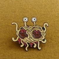 spaghetti enamel pin macaroni products ramen funny flair brooch denim jeans shirt coat lapel pin metal badge