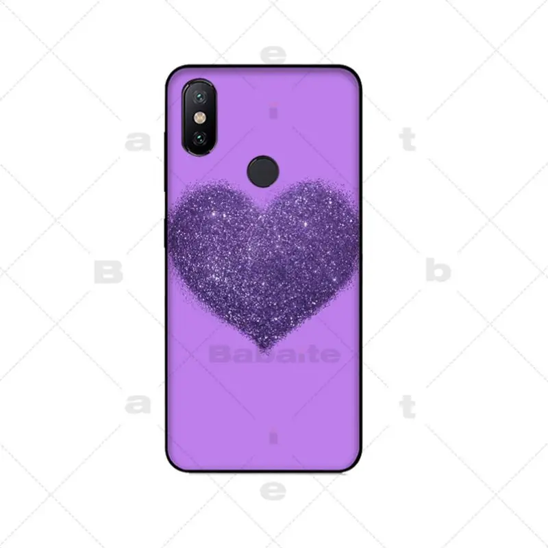 A10 Пайетки в форме сердца DIY роскошные высокого класса протектор чехол для Xiaomi mi6 mi8 Redmi5 Redmi 5 плюс MIX2 MIX2S Max2 max3 - Цвет: A10