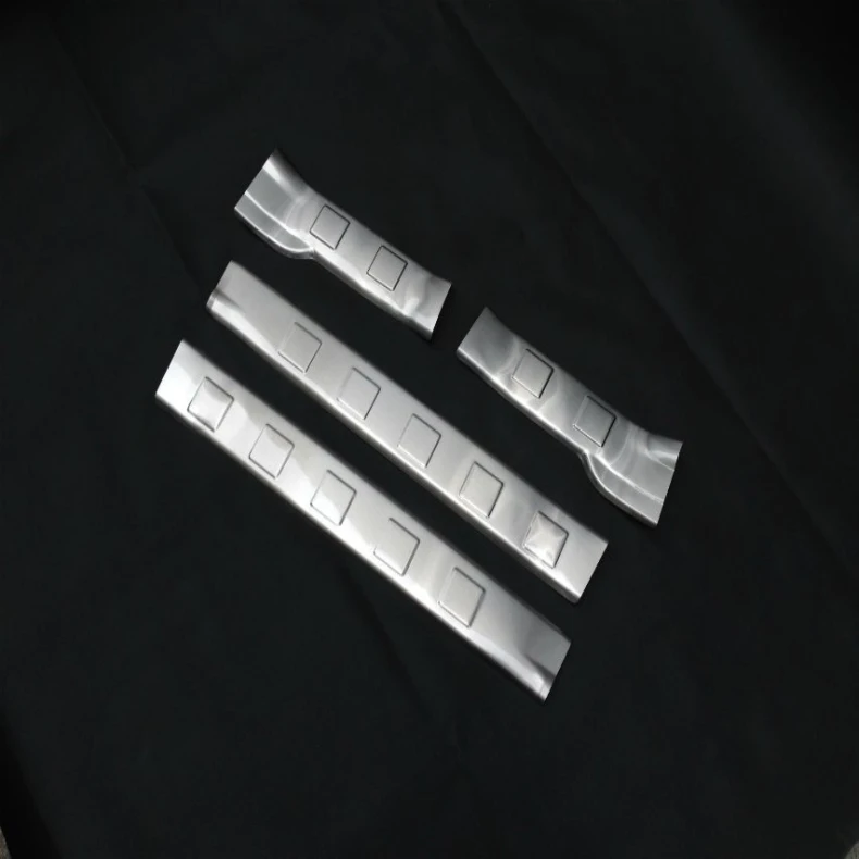 4 шт. внутренняя Накладка на порог двери из нержавеющей стали для Nissan X Trail trail T31 2008