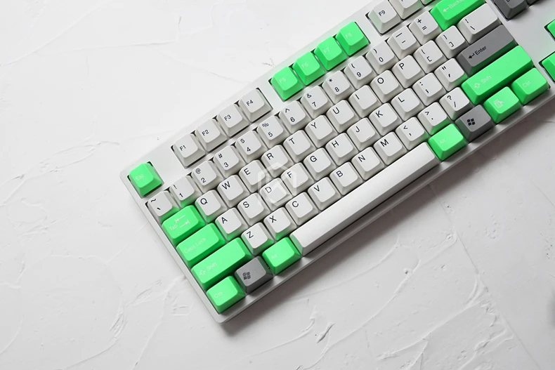 Taihao abs двойные колпачки для игр своими руками механическая клавиатура розового