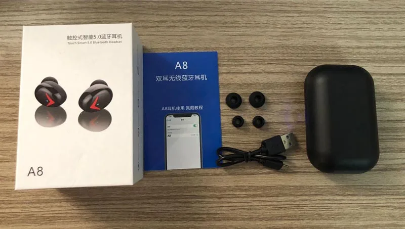 TWS Bluetooth наушники невидимые мини беспроводные наушники стерео Bluetooth 5,0 сенсорное управление наушники с 3500 мАч зарядная коробка