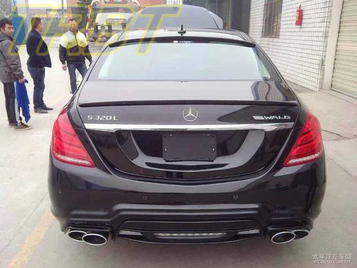 S350 спойлер на крыше углеродного S500 крыло S300 настройки Запчасти чехол для Mercedes Benz S