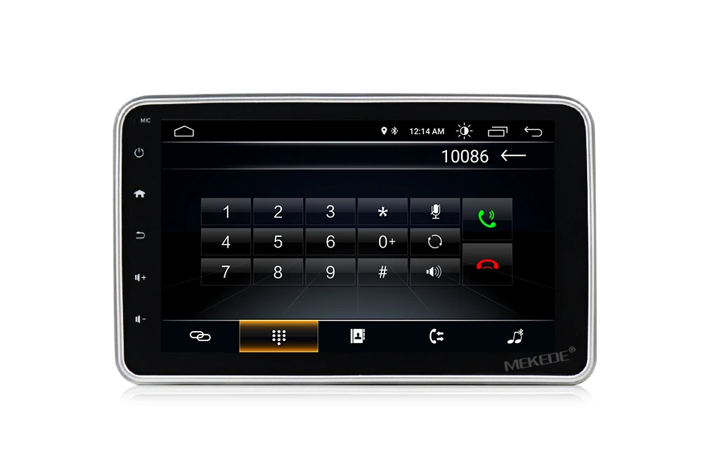 MEKEDE 1024X600 1din 8 дюймовым экраном gps navi автомобильный мультимедийный плеер HD видео-воспроизведения Зеркало Ссылка BT громкой связи usb sd aux Стерео устройство