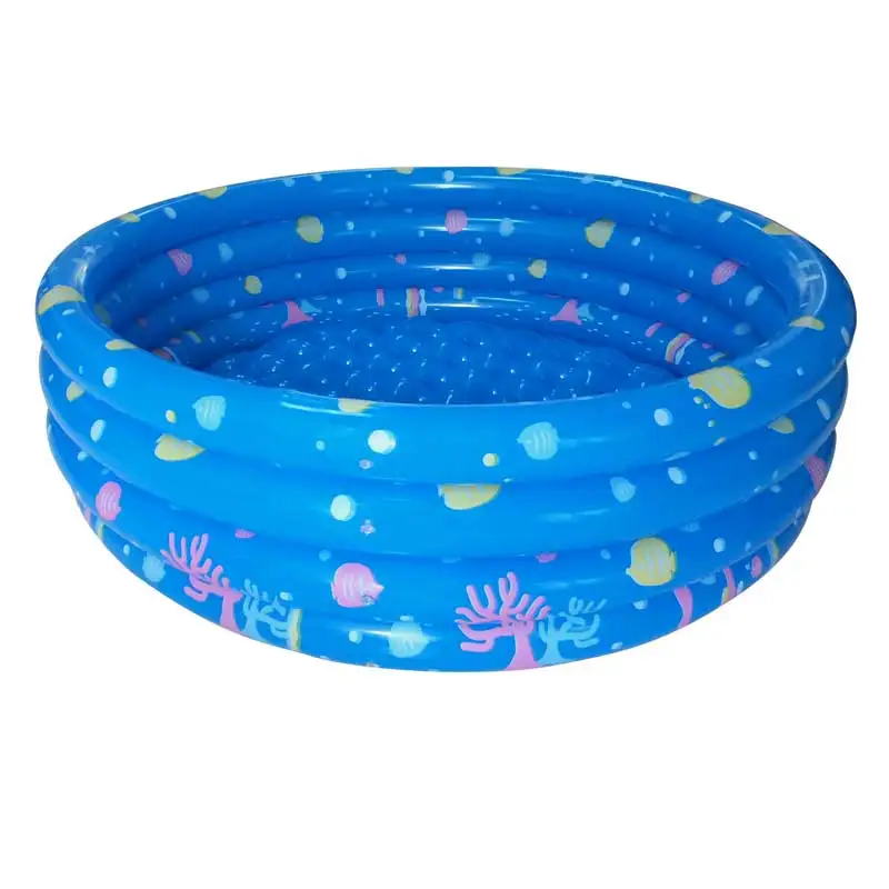 

Intime 150cm Inflatable Round Swimming Pool Ocean Ball Pit For Baby Children Kids Outdoor Indoor Activities Kiddie Bathtub