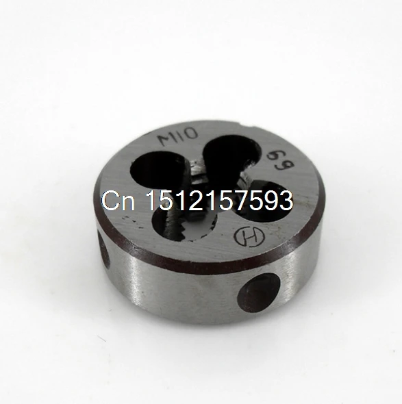 M10 * 1,25, M8 * 1,25 левая ручка M10 и M8 круглой резьбы Die Gray (art.: 7a332a8df) - 7a332a8df