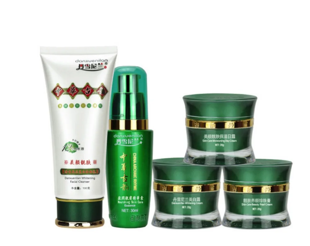 

Original danxuenilan spot removing blemish whitening cream set wholesale Free shipping