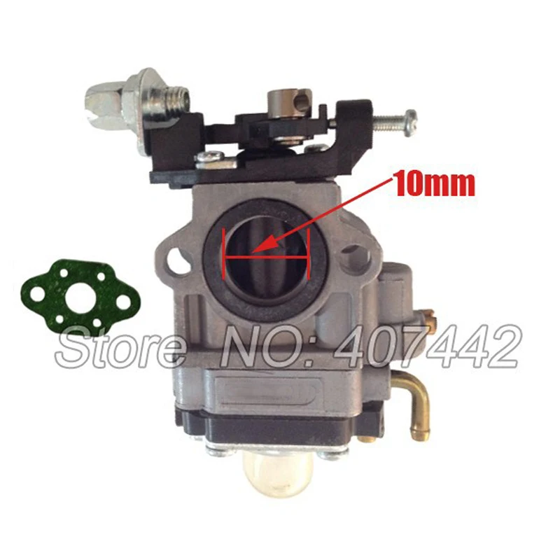 

26cc 32ccc 33cc brush cutter spare parts 10mm carburetor with gasket