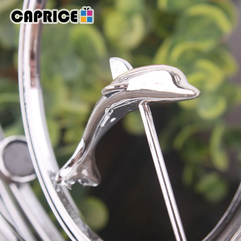 Колыбель Ньютона орнамент дельфин Newtons магнитная электронная пластиковая