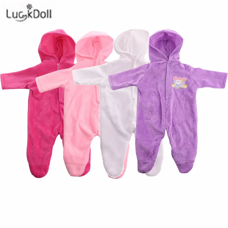LUCKDOLL Новые Модные Симпатичные пижамы для 18-дюймовые американские куклы и 43 см для ухода за ребенком для мам аксессуары для кукол, чтобы дать детям самый лучший подарок