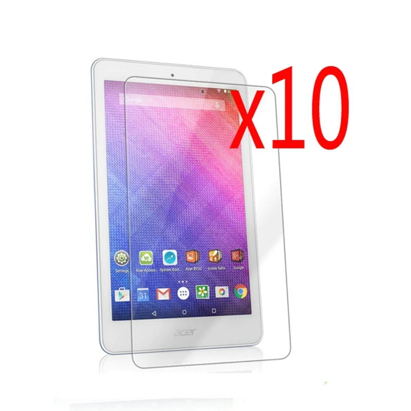 10 шт./лот прозрачная защитная пленка для ЖК-экрана Защитная Acer Iconia One8 One 8 B1-820