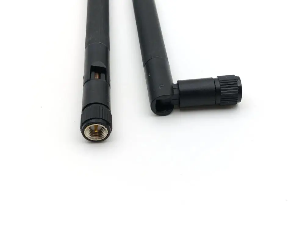 100 шт. 2 4 ГГц всенаправленная дипольная антенна 3dBi WLAN SMA Male|adapter|adapter wifiadapter sma |