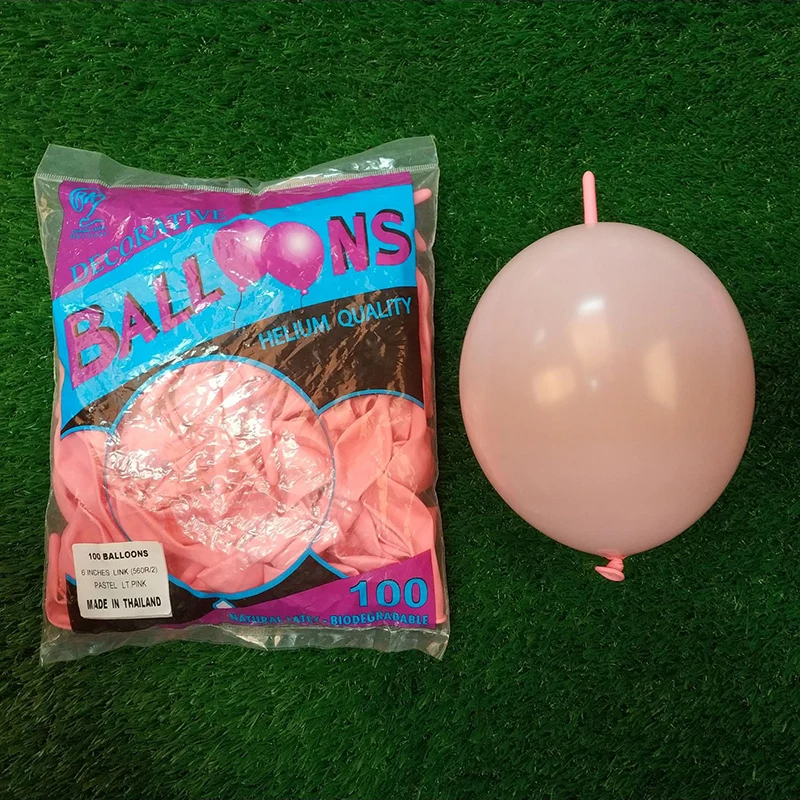 light pink 10 шт творческие 6 дюймов латексные воздушные шары с толстой нитью хвосты воздушные шары Сделай Сам СЕТЬ ГИРЛЯНДА ссылка одежда для свадьбы, дня рождения фон Настенный декор - Цвет: light pink
