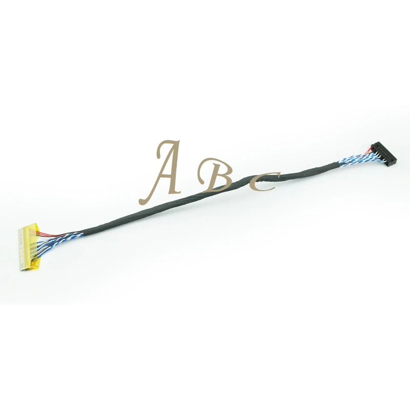 Оптовые поставки 10 шт. кабель LVDS 30Pins S8 один 1ch 8 бит 1 0 мм шаг для 1366X768 светодиодный