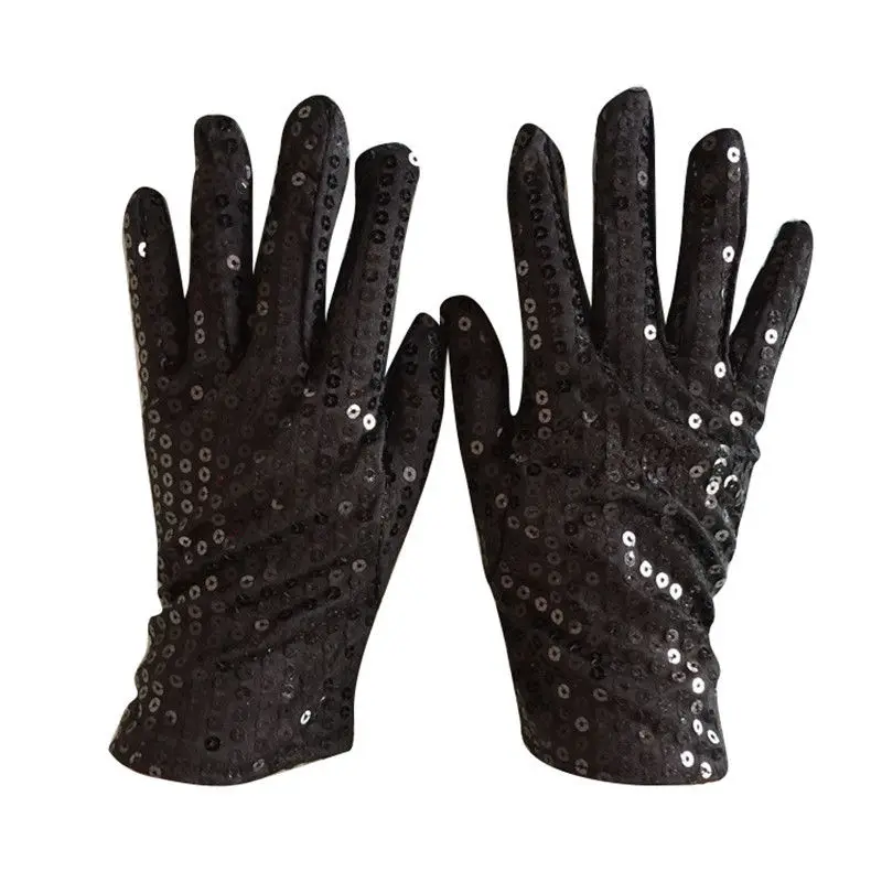 Перчатки с блестками для танцев 1 пара|Женские перчатки| |