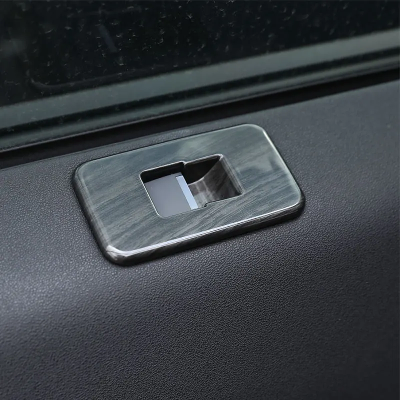 Для Land Rover Discovery Sport Window Lift кнопка переключения крышка отделка 2015 + ABS темное дерево