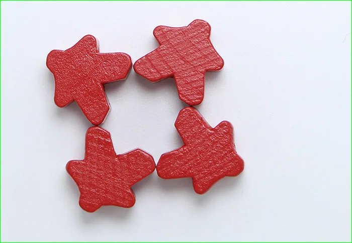 20 штук Каркассон деревянные штук стандартного размера 16 мм Meeples аксессуары для настольной игры