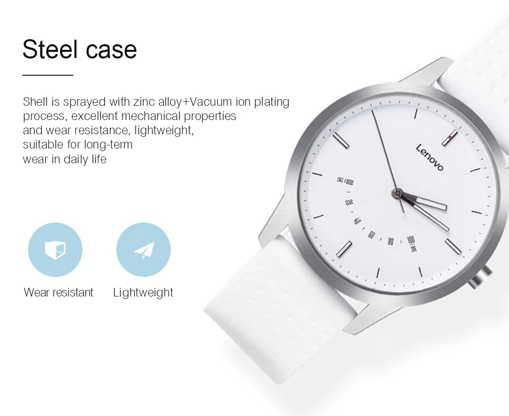 Lenovo Watch 9 Bluetooth Смарт часы с сапфировым стеклом 50 м водонепроницаемый мониторинг сердечного ритма официальные часы модные спортивные умные часы