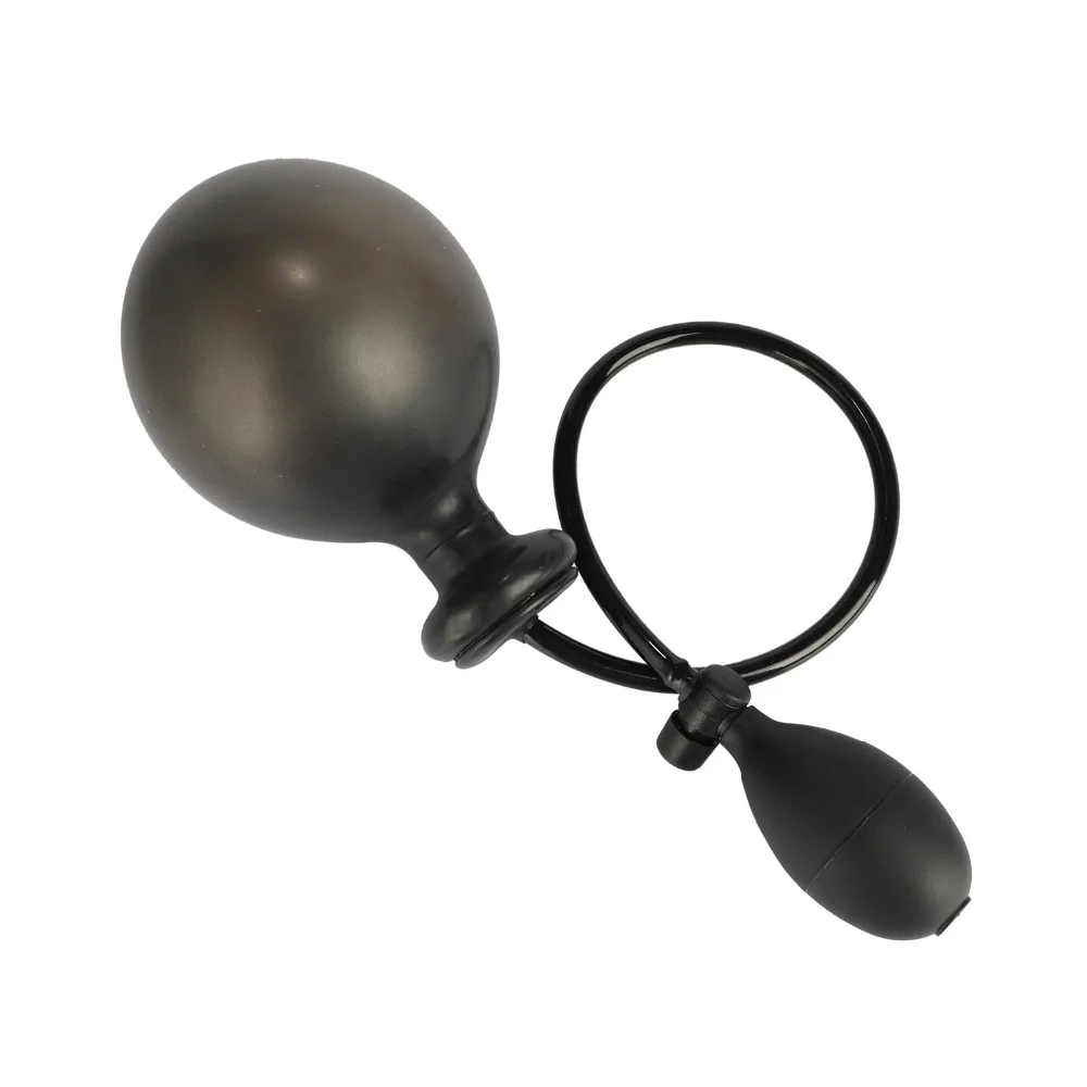 Inflatable Silicone Prostate Massager Anal Plug Dilator Expandable Butt Plugs Dildo Sex Toys For Women Men | Красота и здоровье