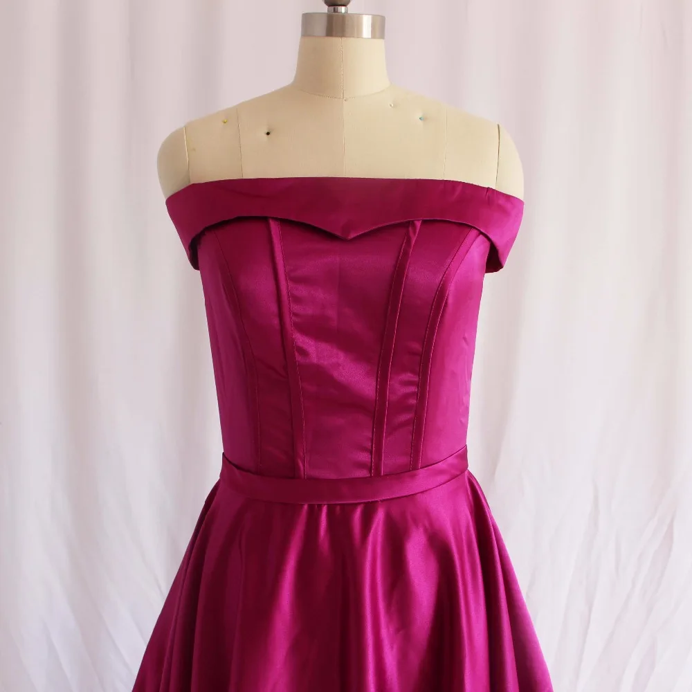 Простые но элегантные платья для свадебной вечеринки плиссированные а-силуэта с