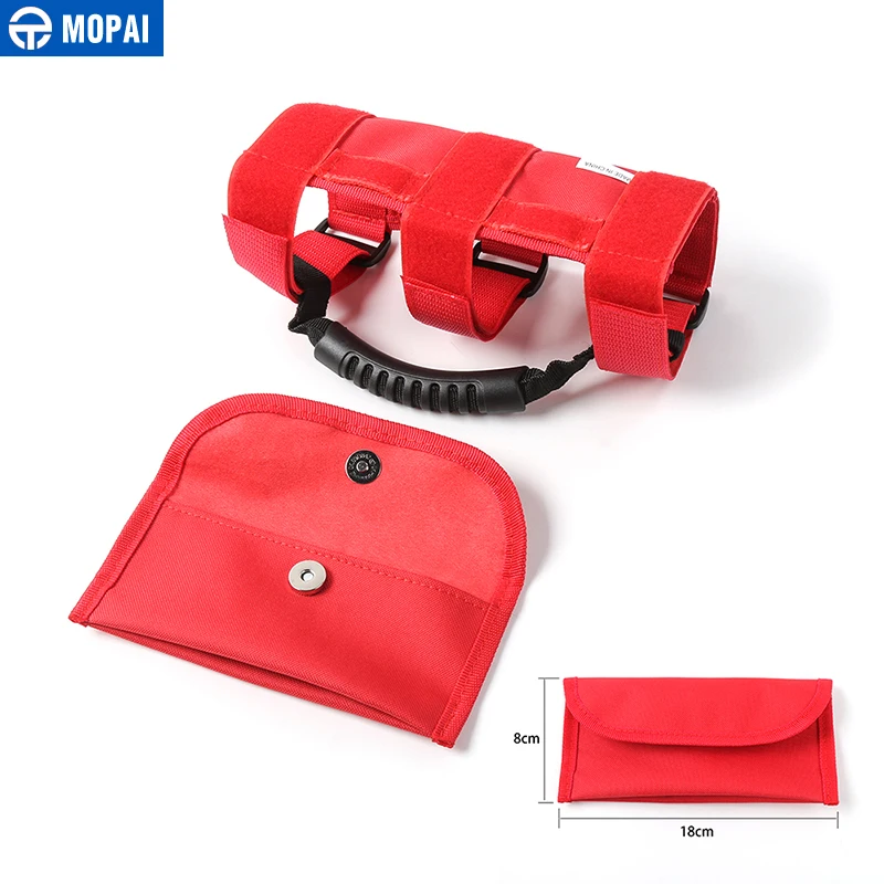 MOPAI ABS+ Oxford автомобильный подлокотник на крышу с ручкой для хранения для Jeep Wrangler TJ CJ YJ JK JL автомобильный Стайлинг