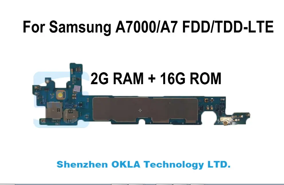 1 шт. б/у материнская плата от оригинального телефона для Samsung Galaxy A7000 A7 2G RAM 16G ROM