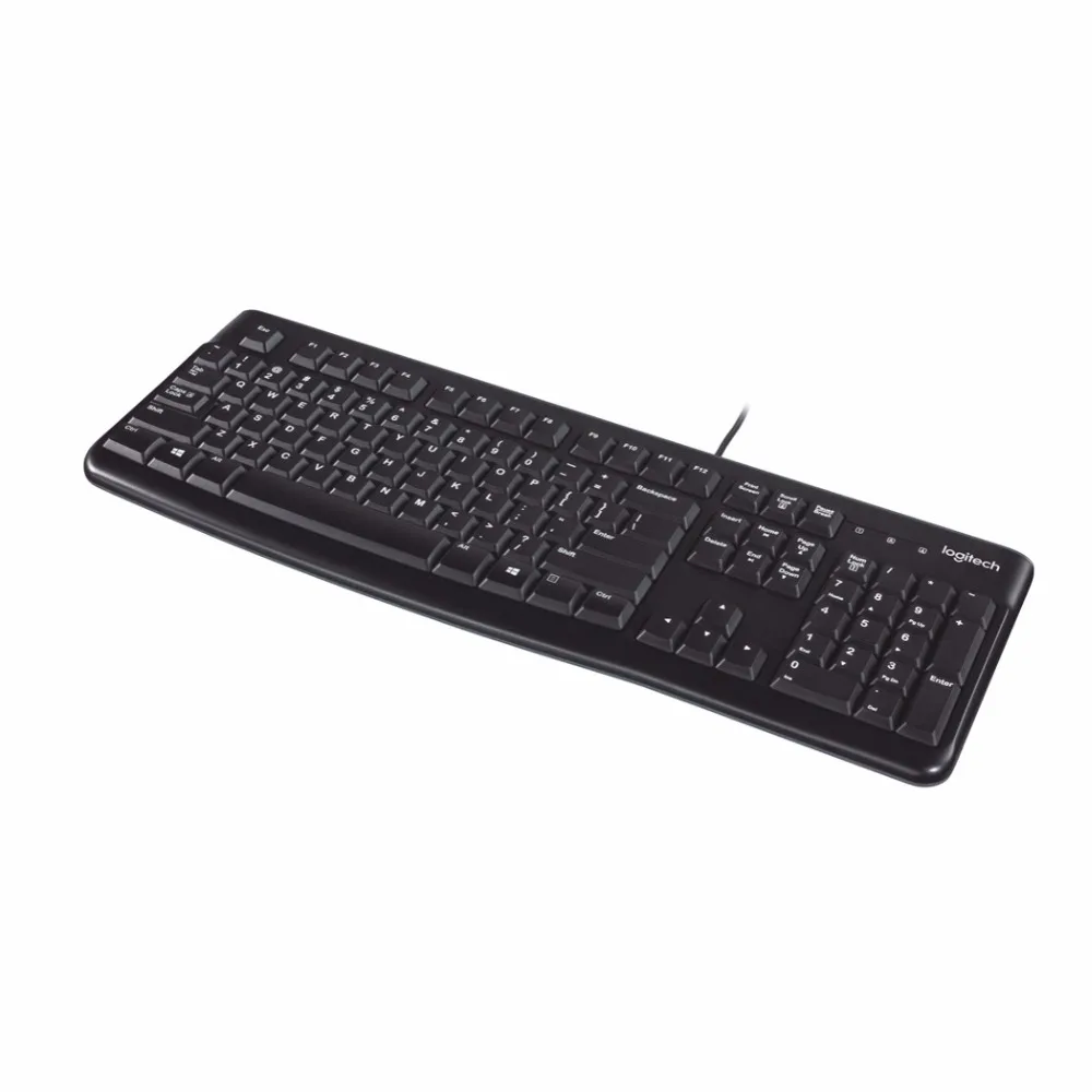 Logitech клавиатура K120 для Бизнес Estandar alambrico USB QWERTY негр | Компьютеры и офис