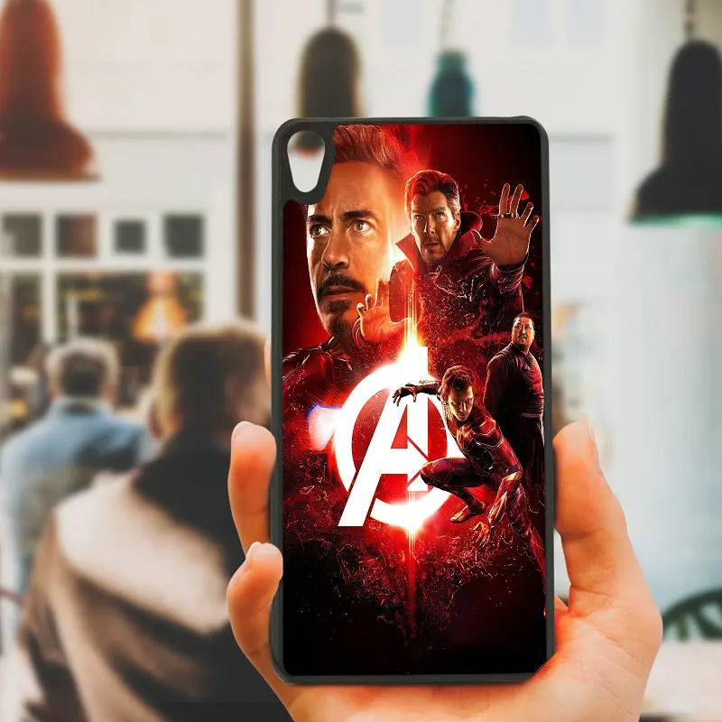 Для sony Xperia z1 z2 z3 z4 z5 m4 m5 X XA XA1 XZ E4 E5 компактный корпус Горячая Мстители чехлы для