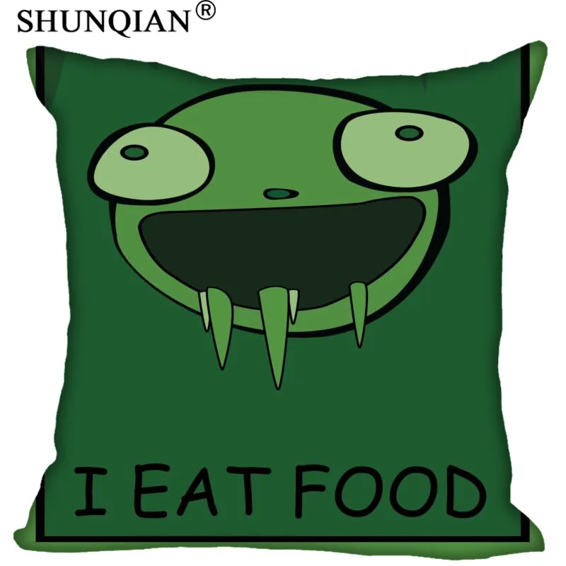 Pillowcase 45x45 см хлопок наволочка Горячая мультфильм Захватчик Зим Gir бросок наволочка с одной стороны - Цвет: Pillowcase