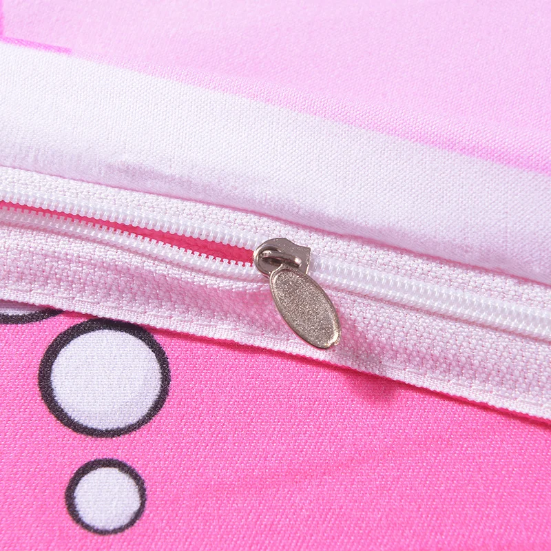 3/4 шт. рисунок Hello Kitty мультфильм Постельное белье Одежда для девочек пододеяльник