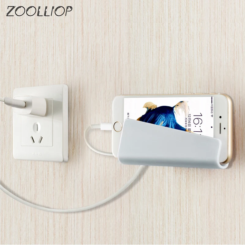 

Universal Wall Phone Stand Mobile Phone Holder for iPhone iPad Mini Tablet Samsung Xiaomi ABS Phone Holder Stand Wall