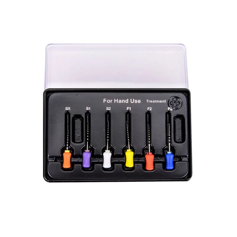 

Dental nickel-titanium root canal Hand 25/19mm with large taper Nickel-titanium root canal enlargement needle dental material