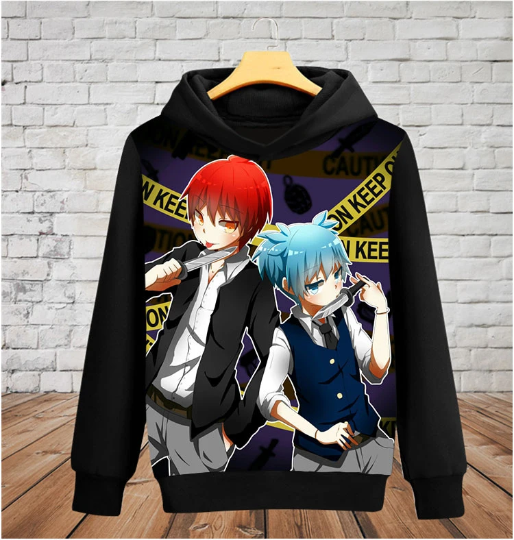 Толстовка с капюшоном класс убийц корозенсей аниме косплей костюмы
