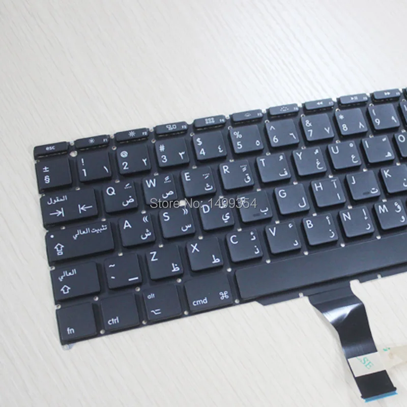 5 шт. новая A1370 A1465 Arabic AR Клавиатура для Apple Macbook Air 11 ''A1465 клавиатура замена