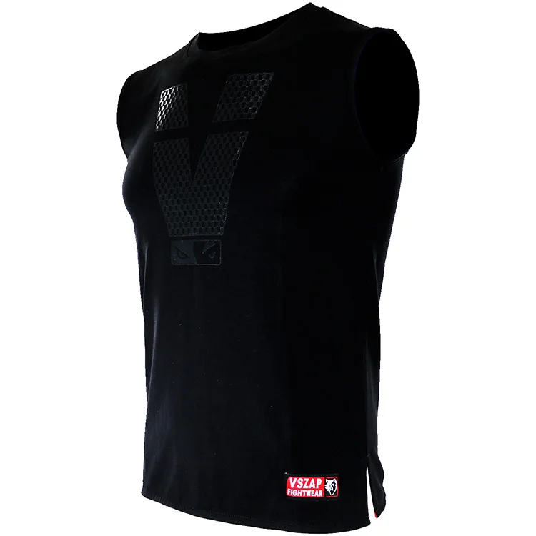 Спортивный жилет VSZAP без рукавов поглощающая пот стрейчевая тренировочная