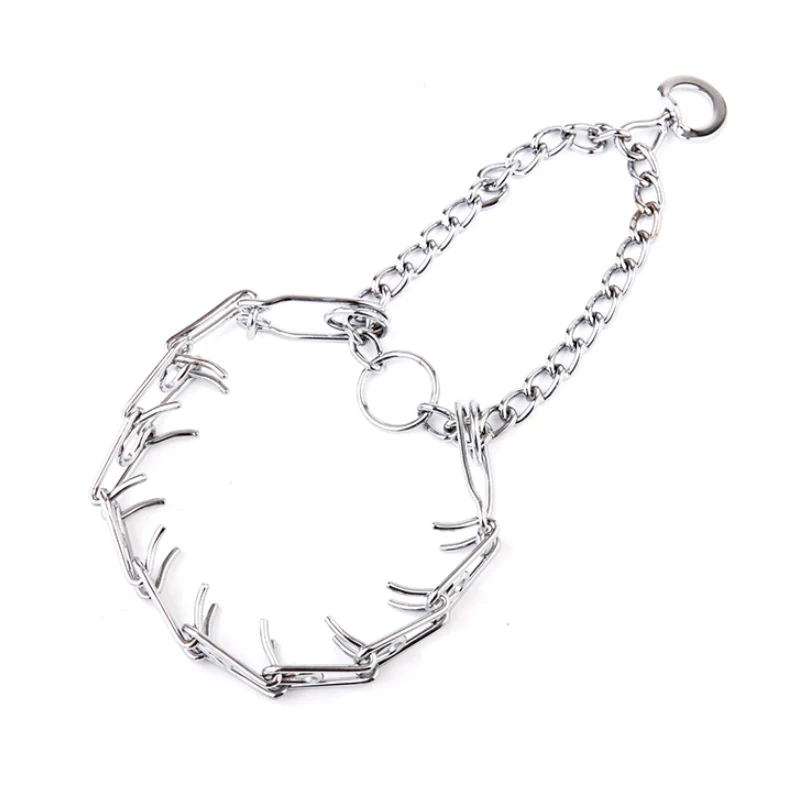 XPangle ошейник для собак из нержавеющей стали тренировочный рычаг регулируемый