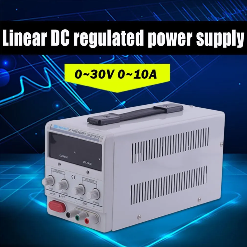 1pc Universal DC0-30V Power Supply Adjustable Dual Digital Variable Precision Overload Short Circuit Protecting 0-5A | Обустройство
