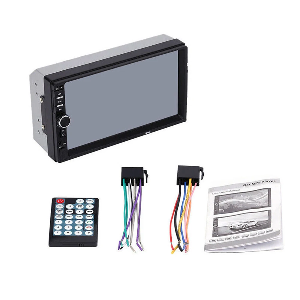 7 &quot2DIN экран автомобиля MP5 плеер Bluetooth стерео fm-радио USB In-Dash | Автомобили и