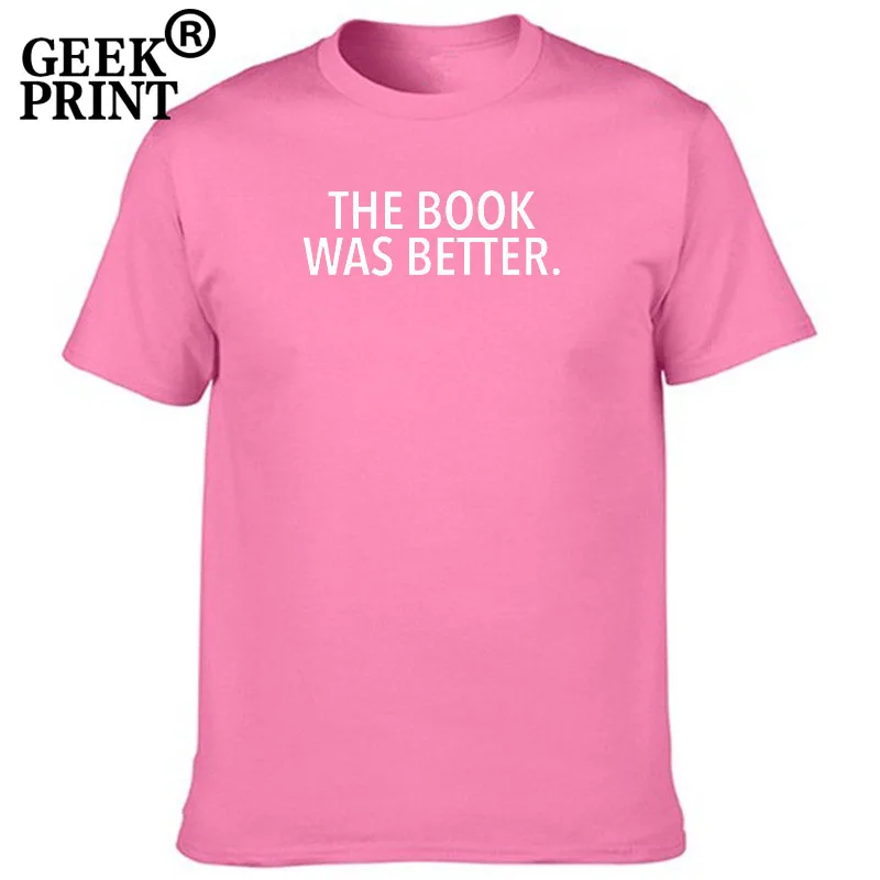 Женские топы с надписью THE BOOK WAS BETTER футболки принтом подарок на Рождество tumblr