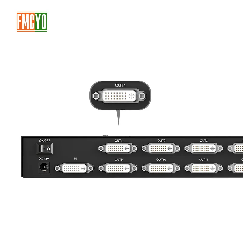 Горячие 17 портов KVM USB переключатель руководство DVI сплиттер квм коробка 2 0 мышь