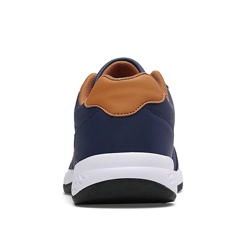 

Fashion Men Sneakers for Men Casual Shoes Breathable Lace up Mens Casual Shoes Spring Leather Shoes Men chaussure homme 1574