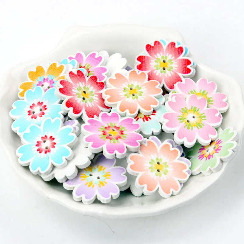 Деревянные пуговицы для скрапбукинга Швейные аксессуары одежды декоративные с