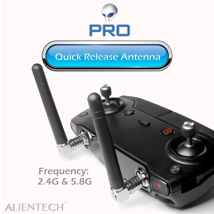 ALIENTECH 2 4G/5 8G DUO Anteena a всенаправленная с быстрым выпуском для Дронов DJI